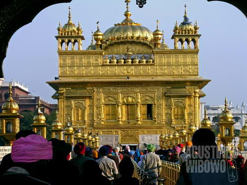 Kuil emas Guru Granth Sahib (AGUSTINUS WIBOWO)