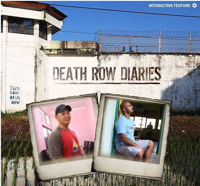 Death Row Diaries of Andrew Chan and Myuran Sukumaran (source: news.com.au)