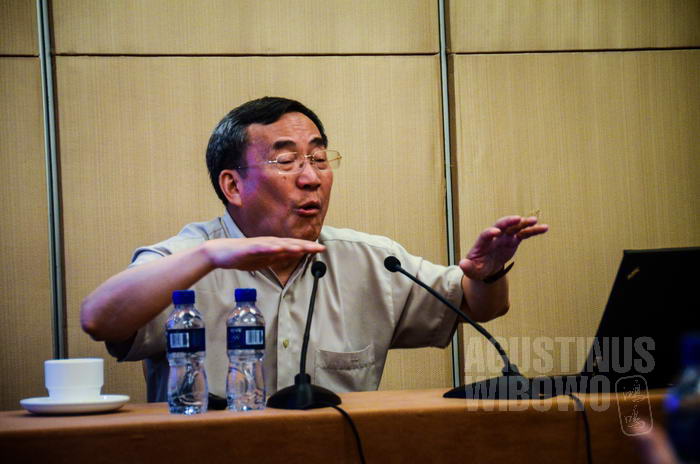 Profesor Ge Jianxiong, pakar sejarah terkemuka di China.
