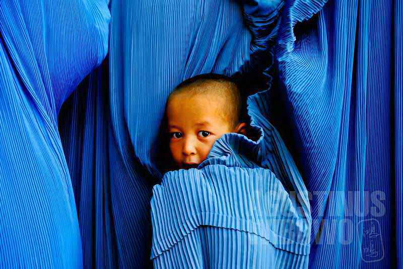 Boy in burqa, By: Agustinus Wibowo