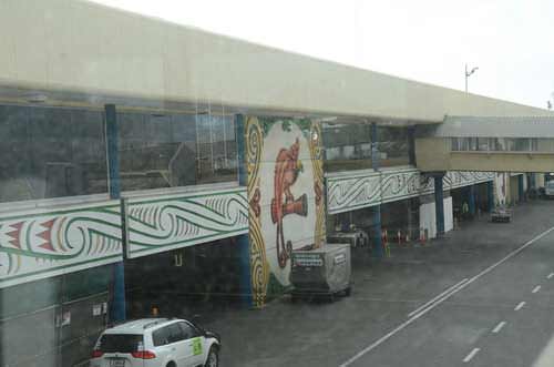 Cendrawasih besar di bandara Port Moresby