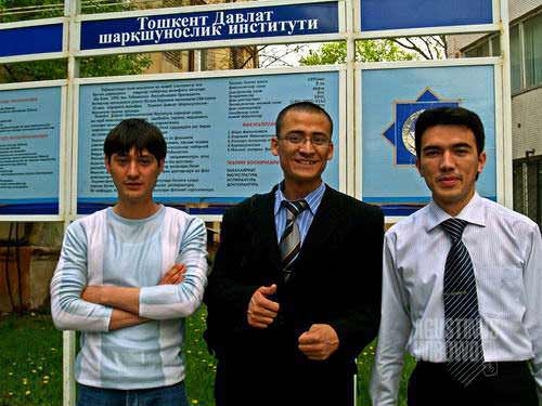 Pelajar bahasa Indonesia di Tashkent (AGUSTINUS WIBOWO)