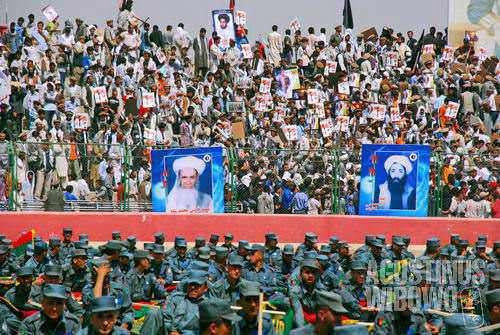 The supporters of Massoud remembering the 6th anniversary of the martyrdom