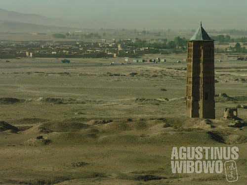 The road of Ghazni, where the incident took place