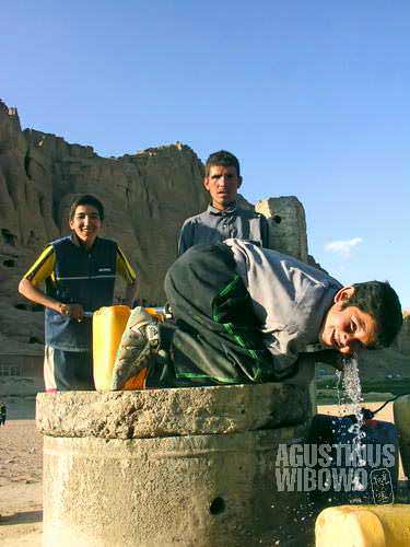 A happy day in Bamiyan