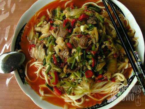 Delicious Uyghur laghman
