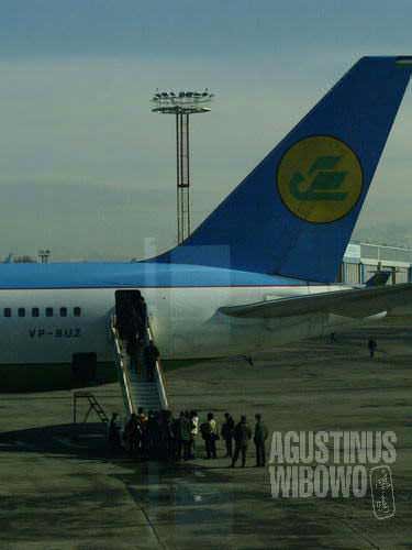 The Uzbekistan Airways