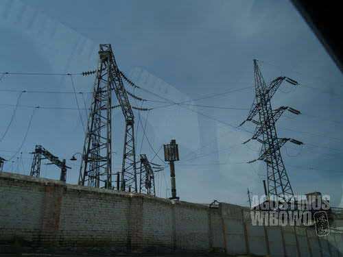 Kyrgyzstan is exporter of electricity. The availability of electric infrastructure is an obvious sight of Kyrgyzstan, including the small village of Qadamjoy