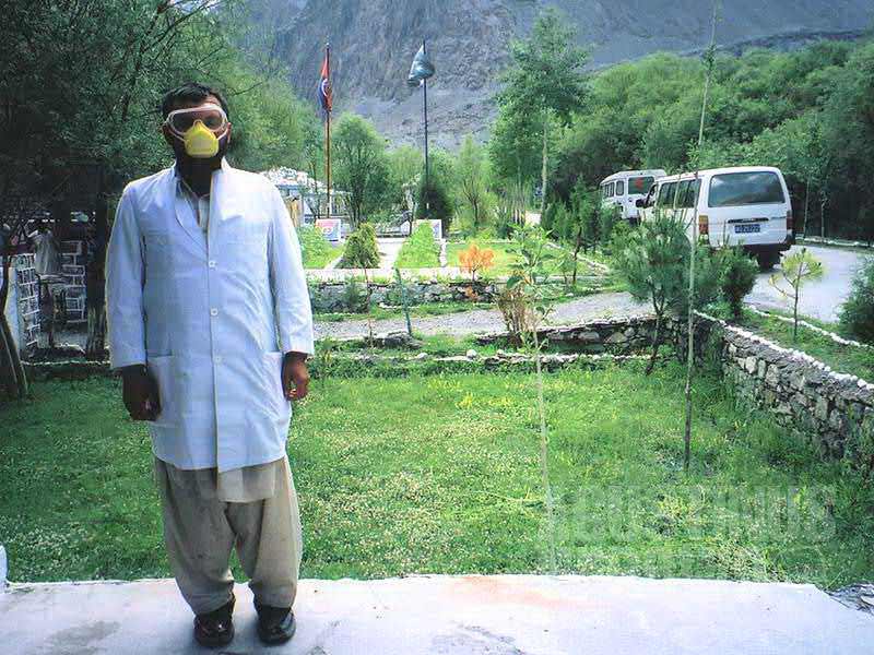 Dokter Pakistan yang siap menangkal SARS masuk ke negerinya (AGUSTINUS WIBOWO)