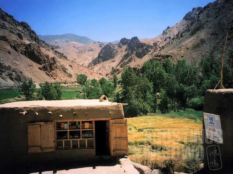 Lembah hijau menuju Bamiyan (AGUSTINUS WIBOWO)