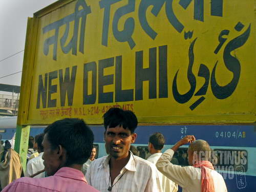 Selamat datang di New Delhi. (AGUSTINUS WIBOWO)
