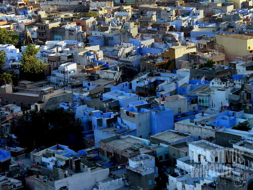Kota biru Jodhpur. (AGUSTINUS WIBOWO)