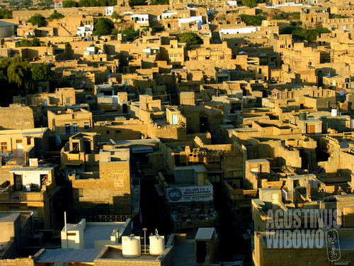 Kota emas Jaisalmer (AGUSTINUS WIBOWO)