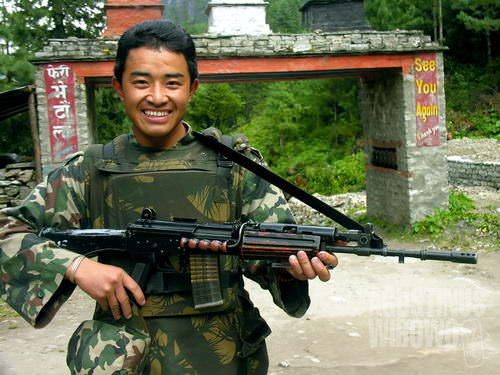 Tentara Kerajaan Nepal (AGUSTINUS WIBOWO)