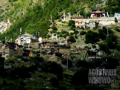 Dusun Tibet yang tersembunyi. (AGUSTINUS WIBOWO)