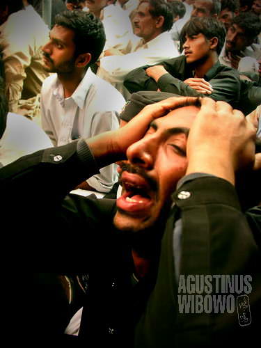 Kematian Hussain diperingati setiap tahun di bulan Muharram (AGUSTINUS WIBOWO)