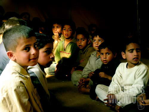 Bocah-bocah belajar agama di kamp pengungsi Turki (AGUSTINUS WIBOWO)