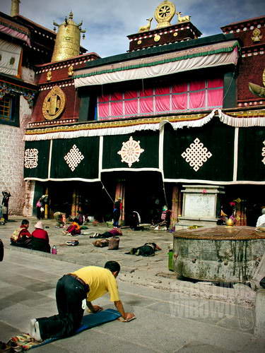 Kuil Jokhang. (AGUSTINUS WIBOWO)